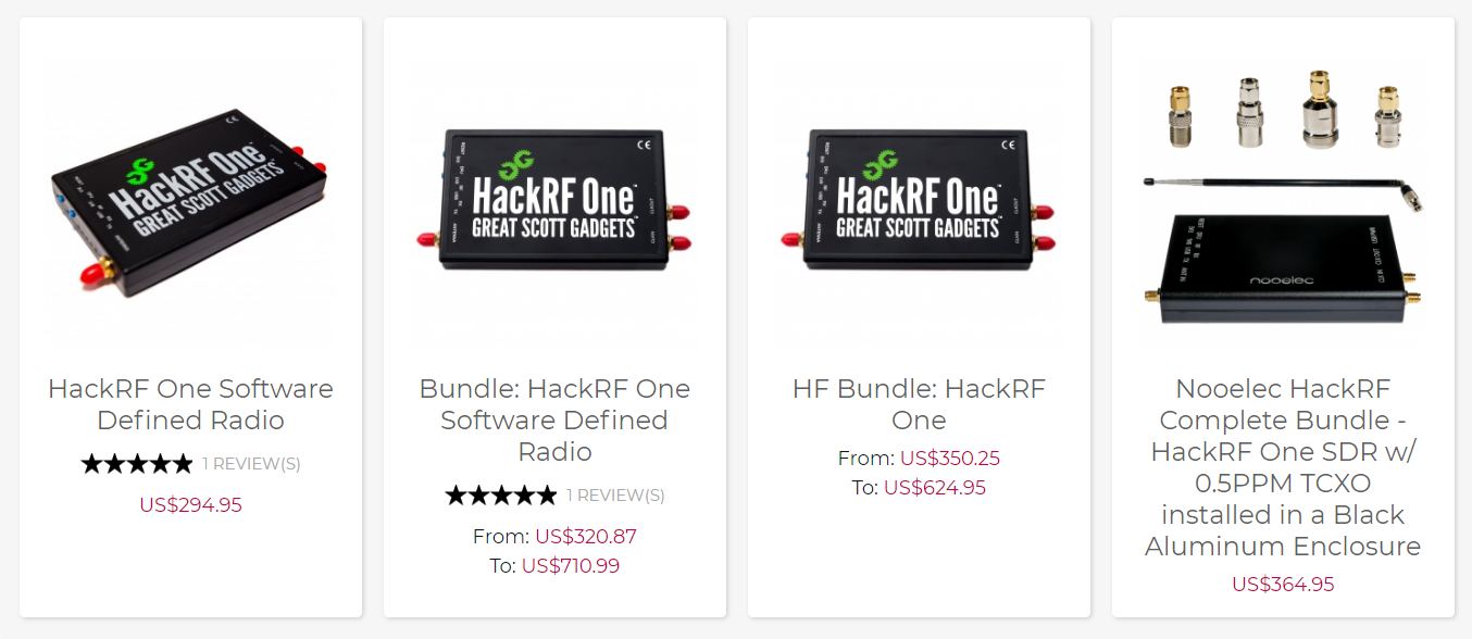 Rational Waves RF Spectrum Analyzer Software